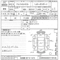 Alfa Romeo MiTo лот № 80020 оценка 3.5  с аукциона в Японии 10