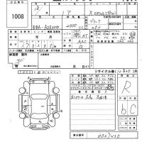 Toyota NOAH лот № 1008 оценка R  с аукциона в Японии 6