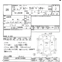Suzuki JIMNY лот № 25 оценка 2  с аукциона в Японии 5