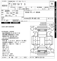 Toyota AQUA лот № 43019 оценка RA  с аукциона в Японии 3