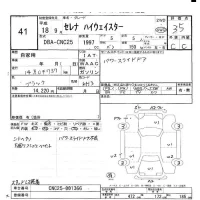 Nissan SERENA лот № 41 оценка 3.5  с аукциона в Японии 6