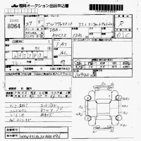 Volkswagen GOLF VARIANT лот № 8064 оценка R  с аукциона в Японии 7