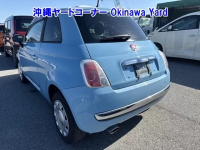 Fiat 500  с аукциона в Японии