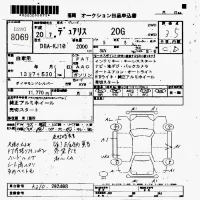 Nissan DUALIS лот № 8069 оценка 3.5  с аукциона в Японии 7