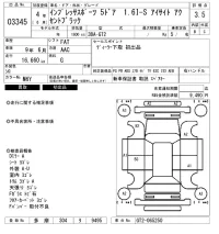 Subaru IMPREZA лот № 3345 оценка 3.5  с аукциона в Японии 6