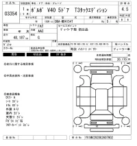 Volvo V40 лот № 3354 оценка 4.5  с аукциона в Японии 6