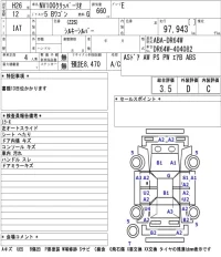 Nissan CLIPPER RIO лот № 3304 оценка 3.5  с аукциона в Японии 5