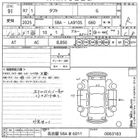 Daihatsu TAFT лот № 91 оценка R  с аукциона в Японии 10