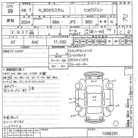 Honda N BOX лот № 99 оценка R  с аукциона в Японии 10