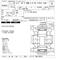 Subaru LEVORG лот № 3444 оценка RA  с аукциона в Японии 6