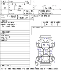 Nissan MOCO лот № 3058 оценка 3  с аукциона в Японии 5