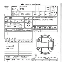 Daihatsu TAFT лот № 1 оценка 5  с аукциона в Японии 7