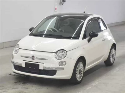 Fiat 500  с аукциона в Японии