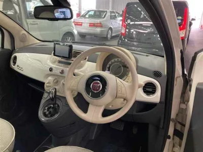 Fiat 500  с аукциона в Японии