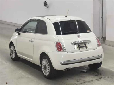 Fiat 500  с аукциона в Японии