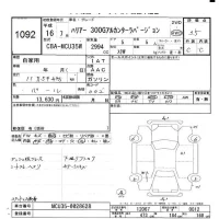 Toyota HARRIER лот № 1092 оценка 3.5  с аукциона в Японии 9