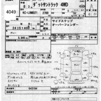 Nissan DATSUN PICKUP лот № 4049 оценка R  с аукциона в Японии 5