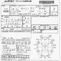 Suzuki CARRY TRUCK лот № 4030 оценка 3  с аукциона в Японии 7