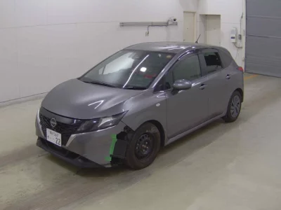 Nissan NOTE  с аукциона в Японии