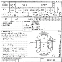 Hino DUTRO лот № 10030 оценка R  с аукциона в Японии 8