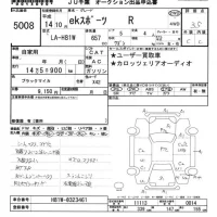 Mitsubishi EK SPORTS лот № 5008 оценка 3.5  с аукциона в Японии 5