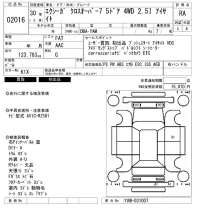 Subaru EXIGA лот № 2016 оценка RA  с аукциона в Японии 6