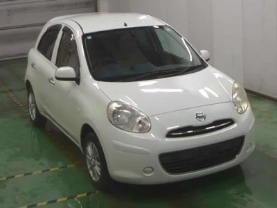 Nissan MARCH  с аукциона в Японии
