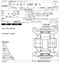 Mercedes-Benz C CLASS WAGON лот № 2024 оценка 4  с аукциона в Японии 6