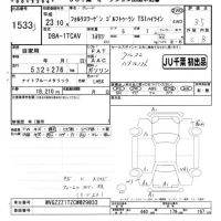 Volkswagen GOLF TOURAN лот № 1533 оценка 3.5  с аукциона в Японии 5