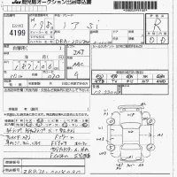 Toyota NOAH лот № 4199 оценка R  с аукциона в Японии 7