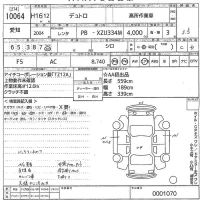 Hino DUTRO лот № 10064 оценка 3.5  с аукциона в Японии 8