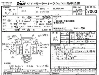 Isuzu ELF лот № 7003 оценка RA  с аукциона в Японии 4