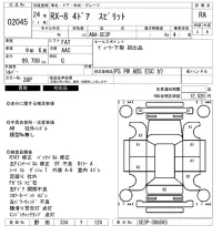Mazda RX-8 лот № 2045 оценка RA  с аукциона в Японии 6
