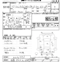 Nissan NV200 лот № 5110 оценка R  с аукциона в Японии 4
