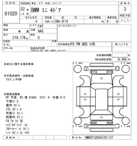 BMW MINI лот № 1020 оценка 3  с аукциона в Японии 2