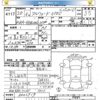 Toyota ALPHARD лот № 4117 оценка 3.5  с аукциона в Японии 5