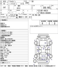 Nissan CARAVAN VAN лот № 8582 оценка R  с аукциона в Японии 5