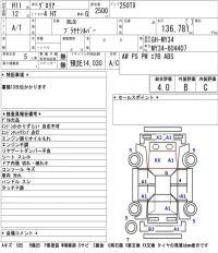 Nissan GLORIA лот № 8587 оценка 4  с аукциона в Японии 5