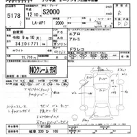 Honda S2000 лот № 5178 оценка R  с аукциона в Японии 4