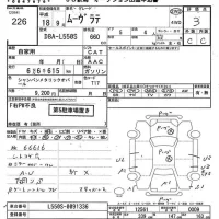 Daihatsu MOVE LATTE лот № 226 оценка 3  с аукциона в Японии 7