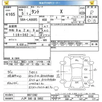 Daihatsu TANTO лот № 4165 оценка R  с аукциона в Японии 8