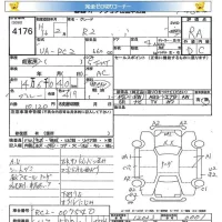 Subaru R2 лот № 4176 оценка RA  с аукциона в Японии 5