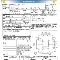 Toyota PIXIS SPACE лот № 4177 оценка 3  с аукциона в Японии 5