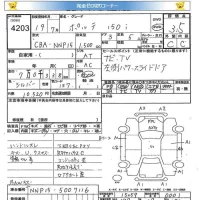 Toyota PORTE лот № 4203 оценка 3.5  с аукциона в Японии 5