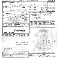 Honda N BOX лот № 3054 оценка 4  с аукциона в Японии 7