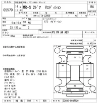 Toyota MR-S лот № 5570 оценка RA  с аукциона в Японии 6