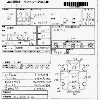 Toyota WILL VI лот № 81 оценка R  с аукциона в Японии 7