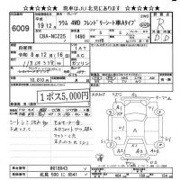 Toyota RAUM лот № 6009 оценка R  с аукциона в Японии 8