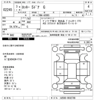 Daihatsu ROCKY лот № 2245 оценка 4  с аукциона в Японии 6