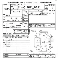 Nissan JUKE лот № 6015 оценка 3  с аукциона в Японии 6